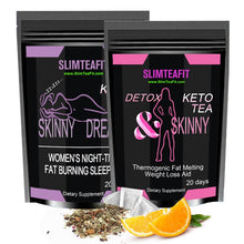 Load image into Gallery viewer, 20 DAYS + 20 NIGHTS DETOX COMBO✶ EXTREME WEIGHT LOSS DIET ✶ Slimming BURN FAT TEA
