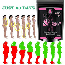 Load image into Gallery viewer, 60 DAYS DETOX (PINK) HOT &amp; SKINNY✶ EXTREME WEIGHT LOSS DIET ✶ Slimming BURN FAT TEA
