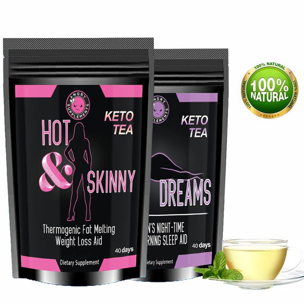 40 DAYS + 40 NIGHTS DETOX COMBO✶ EXTREME WEIGHT LOSS DIET ✶ Slimming BURN FAT TEA